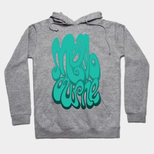 Melbourne Text - Arcadia green Hoodie